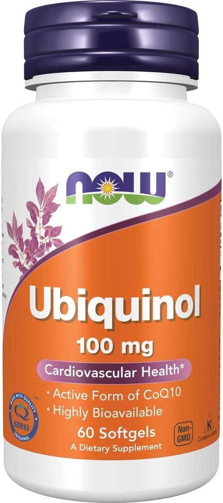 Ubiquinol 100 Milligrams 60 Sgels