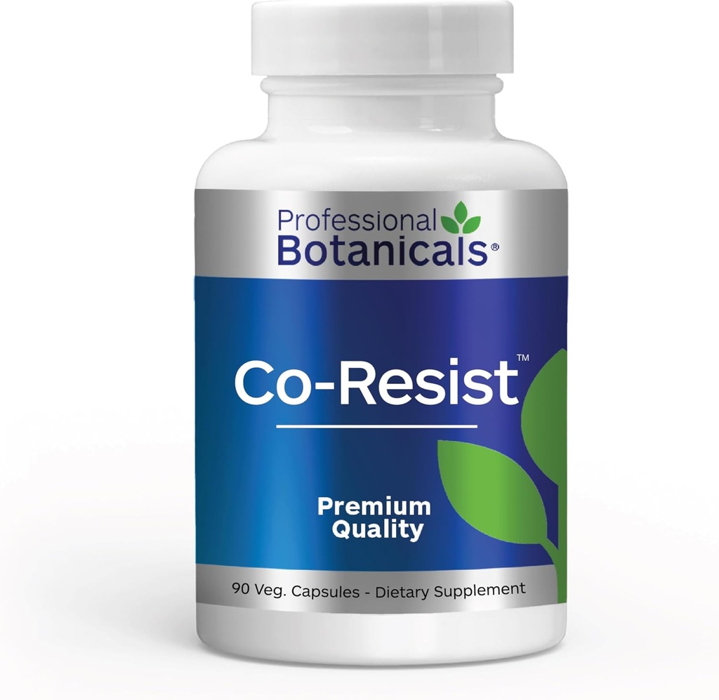 Vegan Formulated Co-Resists - Synergistic Blend of Herbs and Powerful Nutrients That Supports The Immune System - 90 Vegetarian Capsules