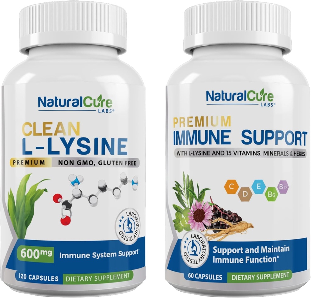 Bundle: Clean L-Lysine + Immune Support
