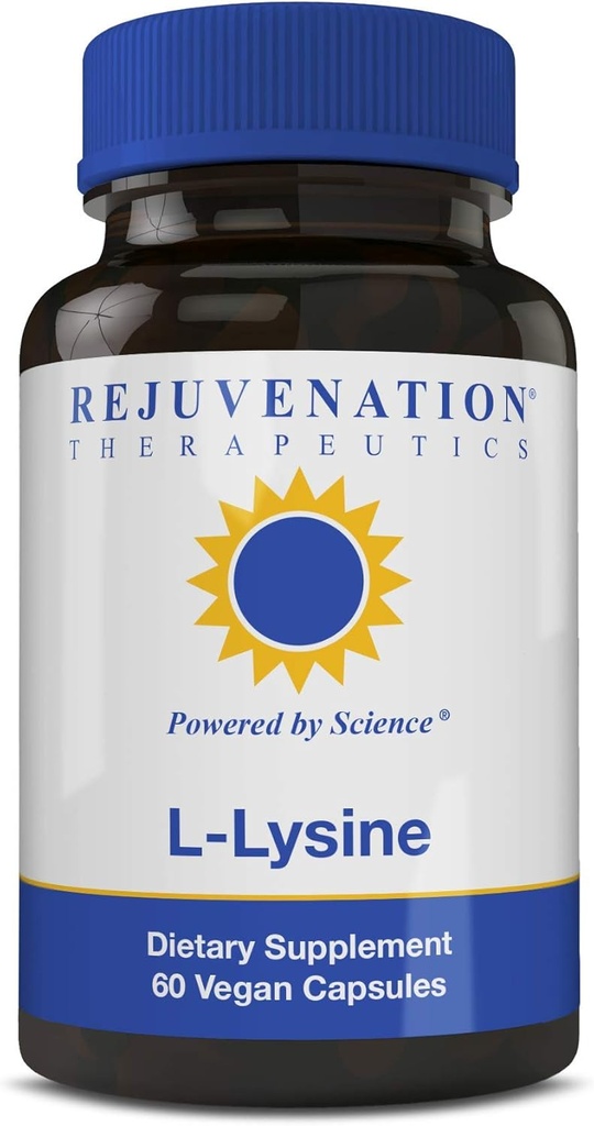 L-Lysine, Supports Healthy Skin (60 Vegan Capsules, 500mg)
