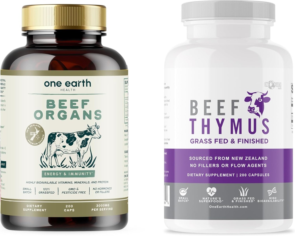 Bundle Savings! - Beef Organs and Thymus. 100% New Zealand Pasture Raised Cattle.