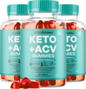(3 Pack) Ketolicious Keto ACV Gummies, Ketolicious Gummys Advanced Formula 1050MG, All Natural Premium Plus Apple Cider Vinegar Gummy Maximum Strength Gomitas Reviews, 180 Gummies for 3 Months