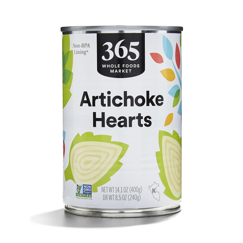 [BRSWGZQDOR7QYEQY] 365 by Whole Foods Market, Artichoke Hearts, 14.1 Ounce