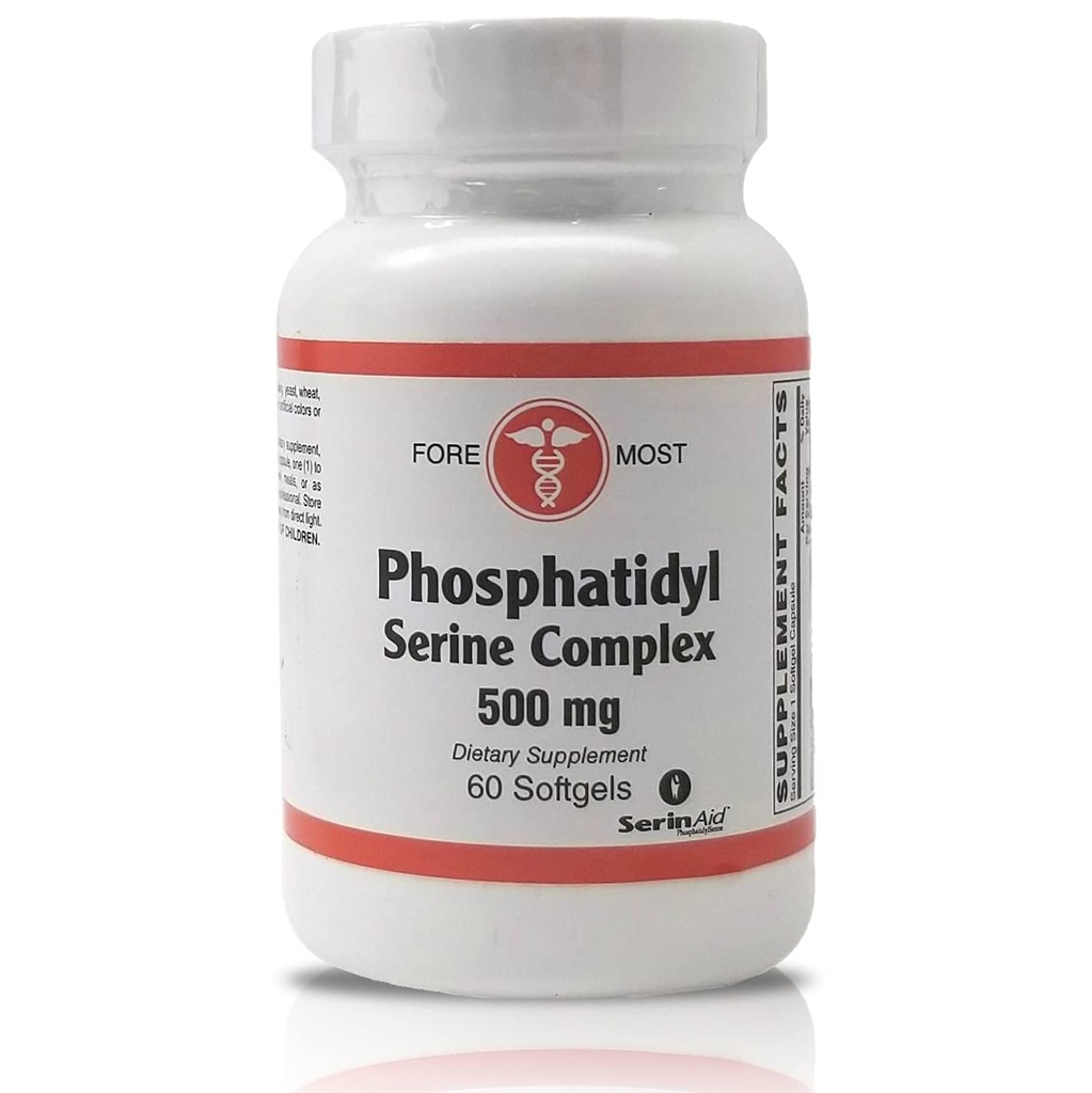 Holistic Health Phosphatidyl Serine Complex 60 Softgels