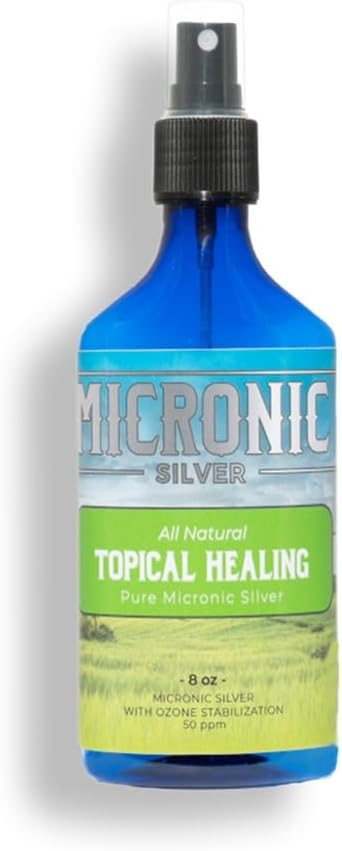 Micronic Silver Topical Mist Spray 8oz 50ppm