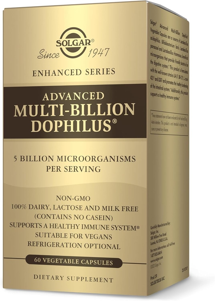 SOLGAR SPO Multibill Dophilus, 60 CT