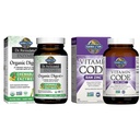 Garden of Life Dr Formulated Digestive Enzymes with Papain, Bromelain & Zinc Supplements 30mg High Potency Raw Zinc and Vitamin C Multimineral Supplement