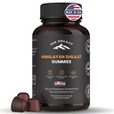 Pure Sundried Himalayan Shilajit Gummy for Men & Women | Organic Shilajit Gummies | Natural 85 Plus Trace Minerals Fulvic Acid | Energy, Immunity | Sugar-Free 60 Healthy Gummy