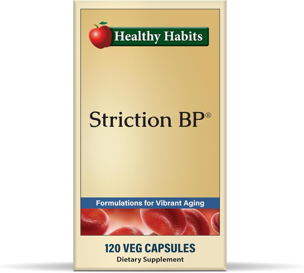 Healthy Habits StrictionBP Box 120 Veg Capsules