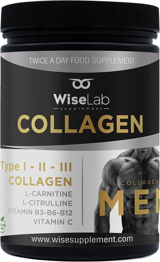 Men Collagen 300gr Tip123 L-Carnitine L-Citrulline