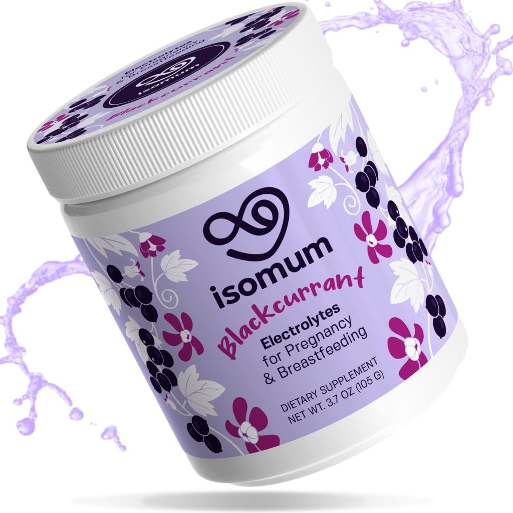 Electrolyte Powder for Pregnancy & Breastfeeding | Zero Sugar - Hydration & Energy Support | Essential Vitamins & Minerals | Prenatal & Postpartum Supplement | Safe for Nursing Moms - 30 Servings
