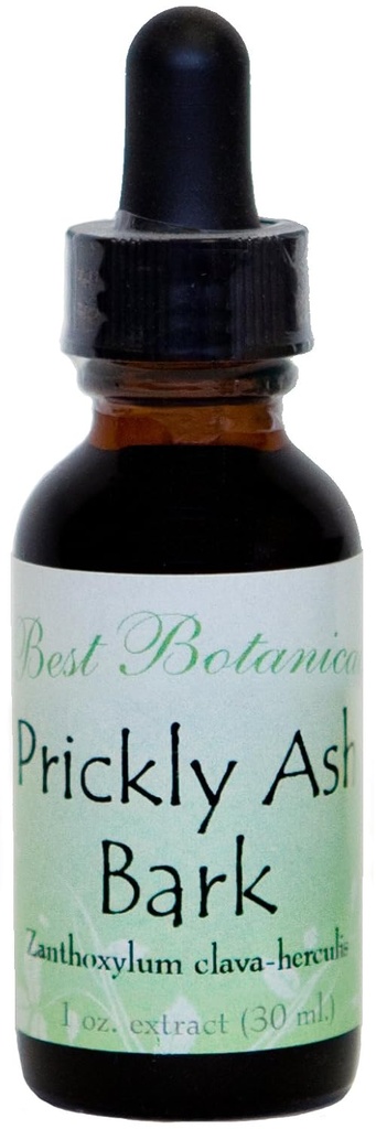 Best Botanicals Prickly Ash Bark Extract 1 oz.