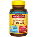 Nature Made Extra Strength Omega 3 Fish Oil Supplements, 1400mg, Fish Oil Omega 3 Supplements as Ethyl Esters for Healthy Heart, Brain, Eyes, Mood Support, 45 Softgels, 45 Day Supply