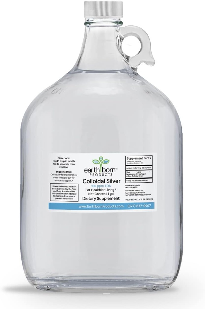 Monatomic Colloidal Silver (128OZ.)