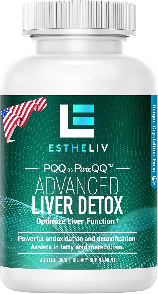 Liver Cleanse Detox & Repair New Generation ! PQQ + Inositol Formula Updated V2.0 (Non- Milk Thistle Liver Supplement, for Liver Detox - 30 Days Supply