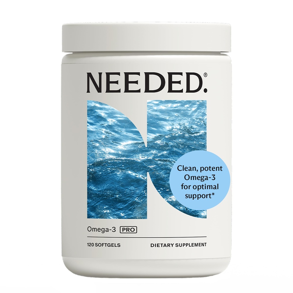 Prenatal Omega-3 Pro - High Potency Dose of Sustainably Sourced Fish Oil, 1000mg DHA, 1000mg EPA, Encased in a Gelatin-Free, Plant-Based Softgel Shell 120ct