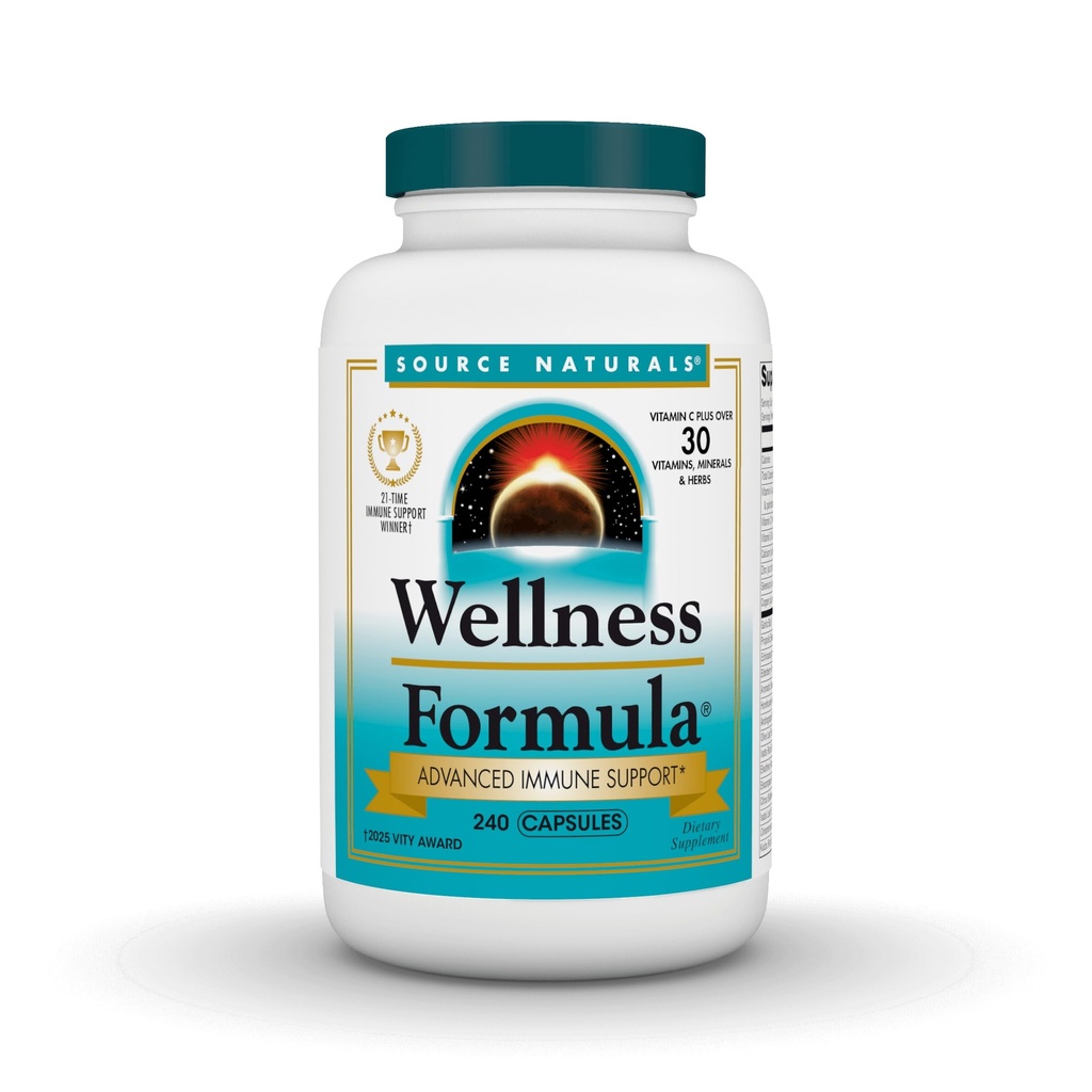 Source Naturals Wellness Formula, Advanced Immune Support - 240 Capsules