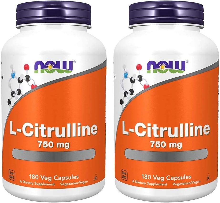 Now Foods L-Citrulline 750 mg - 180 Capsules