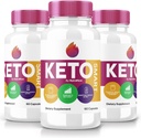(3 Pack) Keto Smart Capsules - Keto Smart Dietary Supplement for Advanced Weight Loss, Maximum Strength All-Natural Pills for Targeting Belly Fat, KetoSmart Pastillas Reviews (180 Capsules)