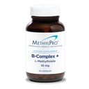 MethylPro B Complex + L-Methylfolate 10 mg - Bioavailable Methylated Vitamin Blend - Supports Energy and Stress - Vegetarian & Hypoallergenic - 30 Servings - 30 Capsules