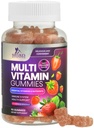 Multivitamin Gummies for Adults - Daily Adult Multivitamins Gummy with Vitamins A, C, D, B12 for Women & Men, Immune Support Gummy Multivitamins Supplement, Adult Multi VIT Vitamin - 90 Gummies