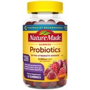 Nature Made Probiotics Extra Strength Dosage, Probiotics for Women and Men 8 Billion CFU per 2 Gummies, 42 Probiotic Gummies, 21 Day Supply