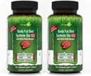 Irwin Naturals Body Fat Diet System-Six RED – 72 Liquid Soft-Gels - 2 Pack