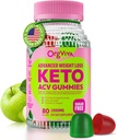 Keto Acv Gummies for Advanced Weight Loss: Apple Cider Vinegar Gummies with Vitamins to Support Digestion, Metabolism, & Immune Health - Sugar Free 80 ct