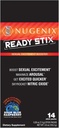 Nugenix Ready Stix - Nitric Oxide Booster, Increase Vitality and Drive, Nitric Oxide Supplements for Men - 14ct