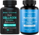 Vital Vitamins Multi Collagen Capsules + Men's Multivitamins