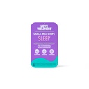 Love Wellness Sleep* Quick Melt Strips - Fast-Dissolving Sleep Support with Melatonin and Calming Botanicals - Promotes Restful Sleep* - No Water Needed - Vegan and Sugar-Free - 32 Strips