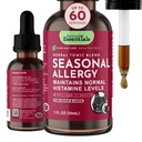 Animal Essentials Seasonal Allergy Treatment for Dogs - Liquid Herbal Support for Dogs & Cats, Wellness Supplement for Sensitive Skin & Seasonal Comfort, Licorice Tincture, 100% Organic - 1 fl oz
