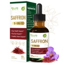 Saffron Tincture with Bilberry Lutein Zeaxanthin - High Potency Liquid for Eye Health, Healthy Vision & Dry Eye Support. 2oz