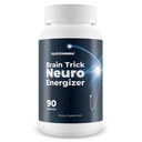 Brain Trick Neuro Energizer Brain Booster - Our Best Brain Focus and Memory Supplements - Focus Iq Supplement - Brain Supplement for Mental Alertness Memory Focus & Concentration - Boost Focus Pills