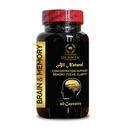 Mind and Memory Supplements - Brain Supplements for Memory and Focus, Supplement for Brain Health and Performance Blend, with Energy, Cognitive Function - 1 Bottle 60 Capsules