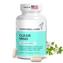 Brain Supplements for Memory and Focus for Women and Men, Focus Supplement, Memory Supplement for Brain, Nootropic with Boron, Huperzine A, Phosphatidylserine (40-in-1, 60 Capsules)