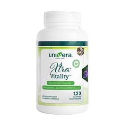 Univera Xtra Vitality - Cell Support Formula - Green Tea Extract, Vitamin B6, American Ginseng Extract, Ashwagandha, Univestin for Joint Health, 120 Capsules
