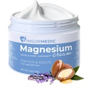 Magnesium Cream for Neuropathy - Nerve Muscle Cramps Body Pain & Bedtime Support - Nighttime Topical Lotion with Lavender - Kids Adults Relaxing Calming Rub for Feet Leg Back