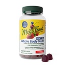 MegaFood Whole Body 55+ Mens Multivitamins - Gummy Multivitamin for Men - Magnesium Citrate, Vitamin D3 K2 & Zinc - Muscle & Bone Health - Brain, Heart & Immune Support - 90 Gummies, 30 Servings