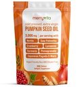 Pumpkin Seed Oil with Saw Palmetto, Turmeric, Nettle & More | 3000mg Per Serving, 300 Softgels | Cold Pressed, Extra Virgin | Prostate Health Supplements for Men | Non-GMO