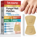 Fungal Nail Patches, Toenail Fungus Treatment Extra Strength - 20 Fungal Nail Patches for Toe Nail Fungus Treatments, 8-Hour Nighttime Nail Fungus Patches for Nail Fungus Treatment