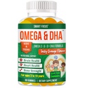 SmartFocus Omega 3 for Kids, Focus Gummies for Teens, Kids Focus and Attention Supplements, Omega 3 Gummies with DHA, Brain Support Vitamins for Teenage Boys, Girls & Children, 60 Gummies