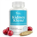 Kidney Cleanse Supplement with VitaCran Cranberry Extract – Premium Kidney & Urinary Tract Support w/ Chanca Piedra, Uva Ursi, Astragalus, Horsetail, Nettle & Juniper – Non-GMO, 60 Vegetable Capsules