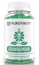 PUREFINITY Ashwagandha Gummies with Vitamin D & Zinc – Supplement for Relaxation, Calming, and Mood Support – Gluten Free, Non-GMO, Vegan, 60 Count
