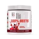 Undefined Nutrition 100% Beets Powder (30 Servings) – Ultra-Concentrated, Great Tasting Beet Root Formula for Nitric Oxide & Circulation – Caffeine-Free Energy, Endurance & Cardiovascular Wellness