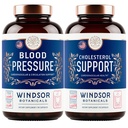 WINDSOR BOTANICALS Blood Pressure and Cholesterol Support Combination