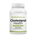 Herbsforever- Cholesterol Health Support,Triglyceride & Heart Health, Antioxidant | Guggulipid, Arjuna, Cinnamon, Garlic,Turmeric, Garcinia, Amla + 11 Ayurvedic Herb Extract,90 Veg Capsule|800mg