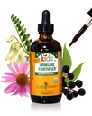 Herb Pharm Kids Immune Fortifier: Alcohol-Free Organic Immunity Supplement with Elderberry & Echinacea, Kids Immune Support | Fast Absorption, Liquid Wellness Formula, Up to 35 Week Supply, 4 oz*