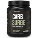 Jacked Factory Carb Surge - Premium Carbohydrate Powder with Carb10 Pea Starch & Cluster Dextrin for Fast-Acting Intra Workout Carbs & Increased Energy - 30 Servings, Unflavored