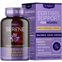 Dr. Matthew Cortisol Supplements for Women – Cortisol Reducer for Women with Myo-Inositol, KSM-66 Ashwagandha, Saffron, Rhodiola & L-Theanine – Hormone Balance, Calm Focus & Stress Support